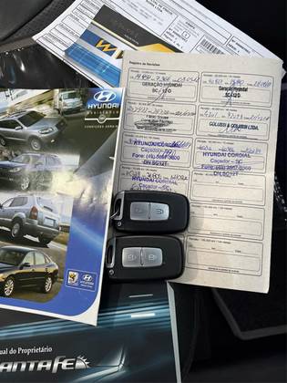 HYUNDAI SANTA FÉ 3.5 MPFI GLS 7 LUGARES V6 24V 285CV GASOLINA 4P AUTOMÁTICO